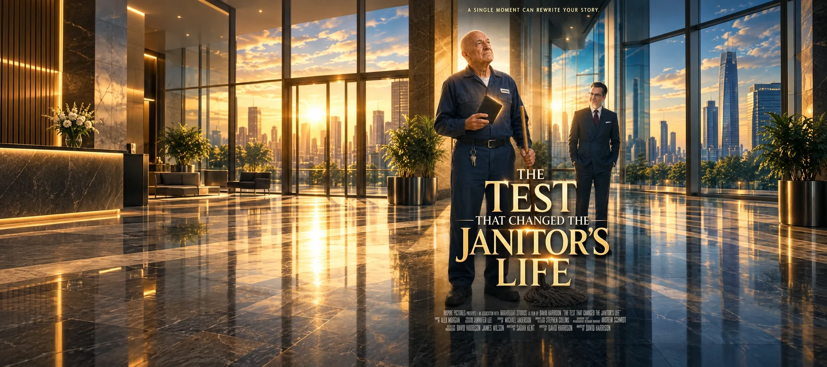 The Test That Changed the Janitor's Life cover